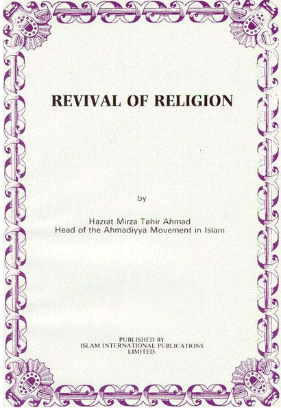 Revival of Religion 